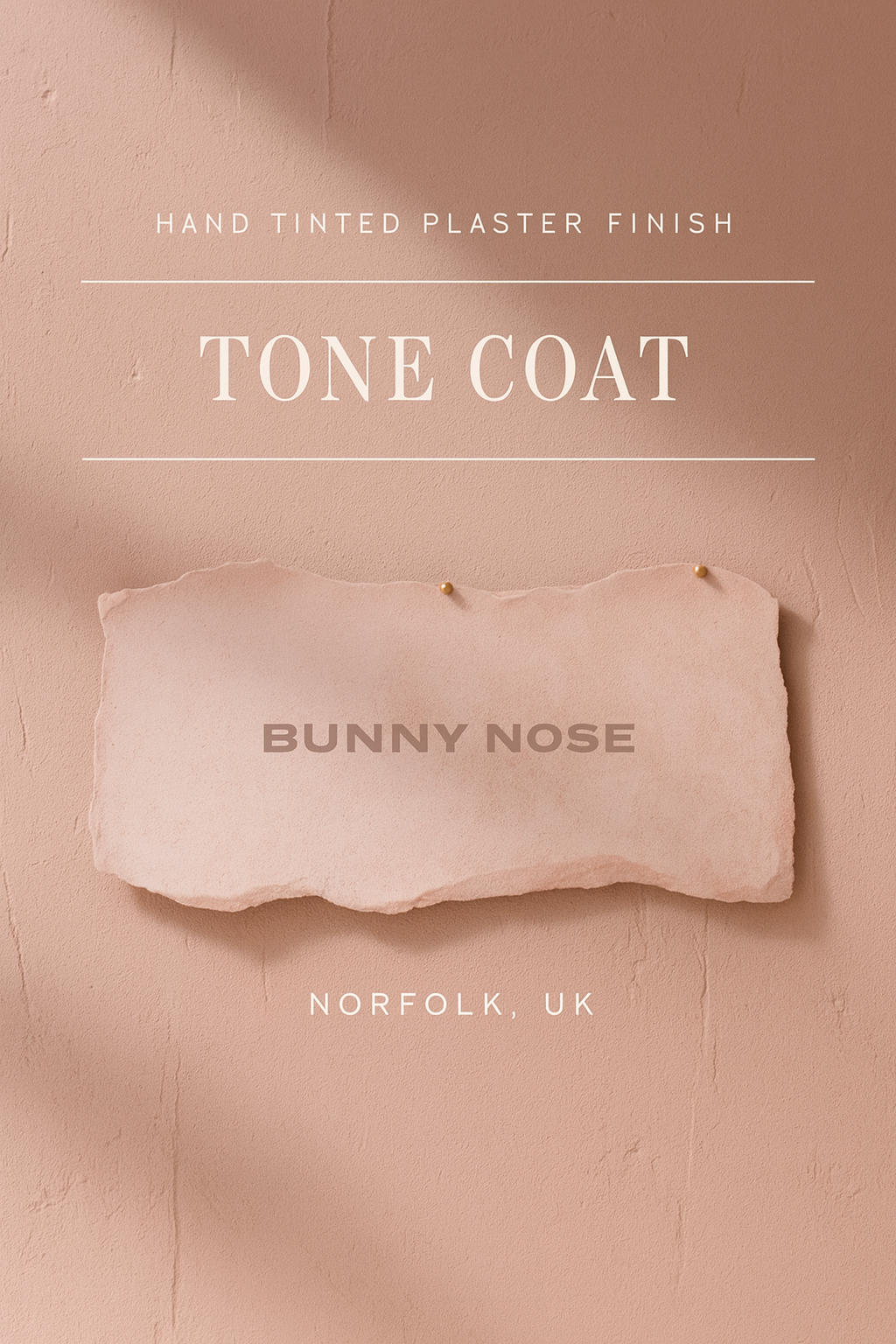 Bunny Nose - Tone Coat - Plaster Colour