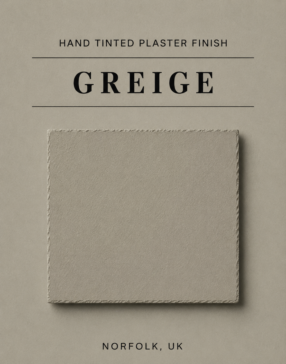 Greige - Tone Coat - Plaster Colour