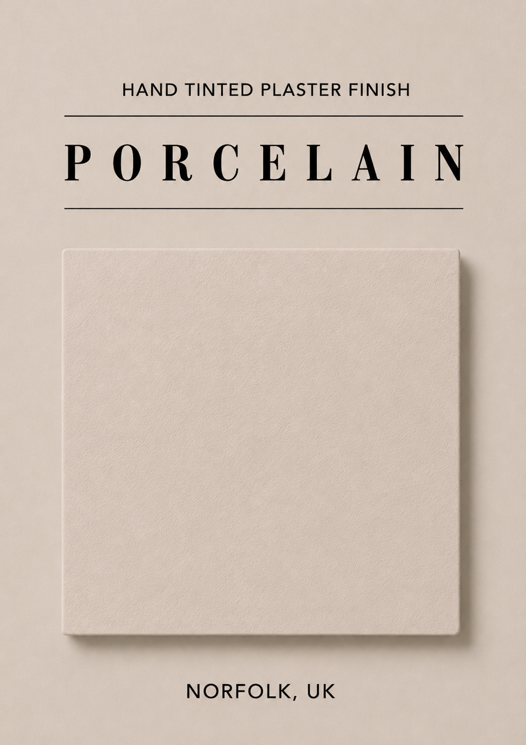 Porcelain - Tone Coat - Plaster Colour