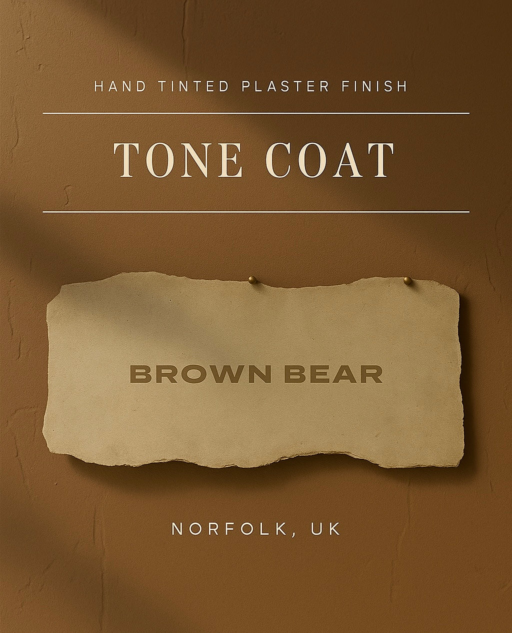 Brown Bear - Tone Coat - Plaster Colour