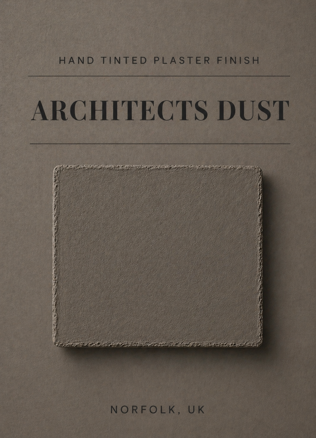 Architects Dust - Tone Coat - Plaster Colour