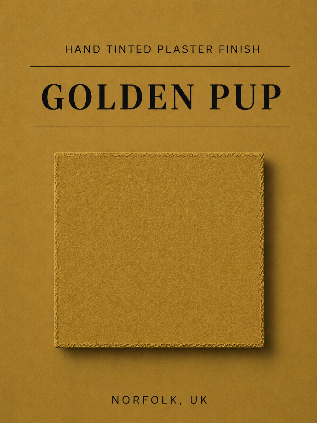 Golden Pup - Tone Coat - Plaster Colour