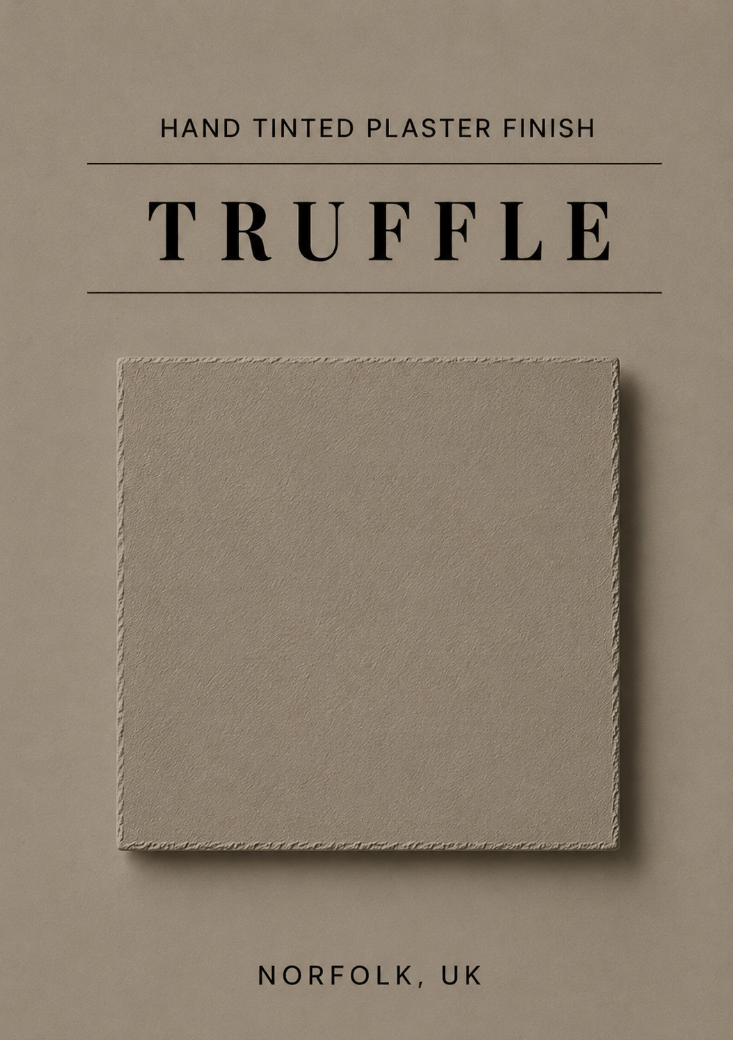 Truffle - Tone Coat - Plaster Colour