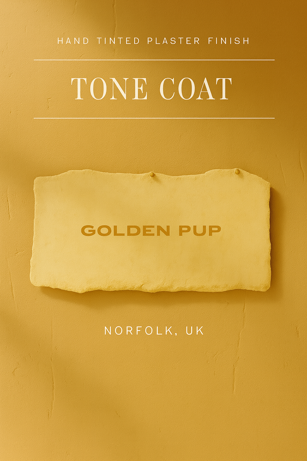 Golden Pup - Tone Coat - Plaster Colour