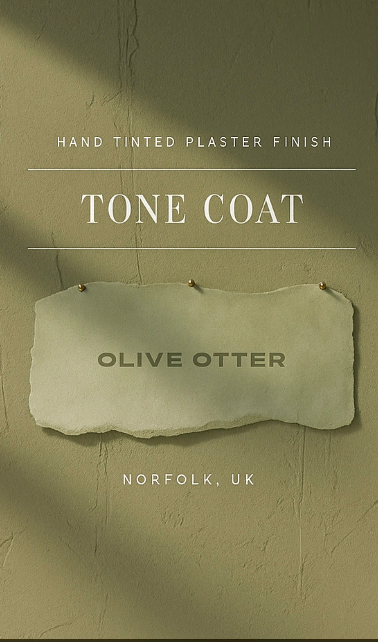 Olive Otter - Tone Coat - Plaster Colour